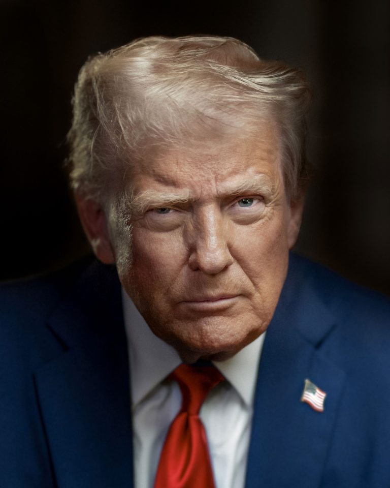 Official portrait of Donald J. Trump, 47th President of the United States